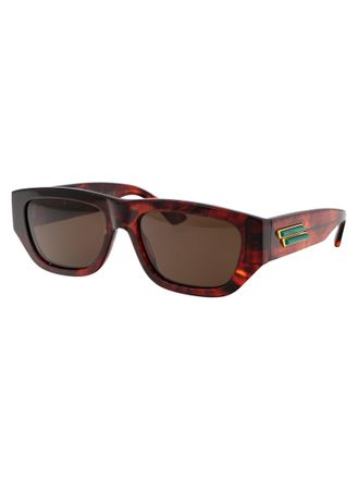 Bottega Veneta BV1252S Acetate Frame Sunglasses - Brown