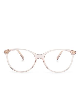 Gucci transparent glasses - women - Acetate - 51 - Brown