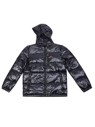 Polo Ralph Lauren Woven Quilted Hooded Bomber Jacket