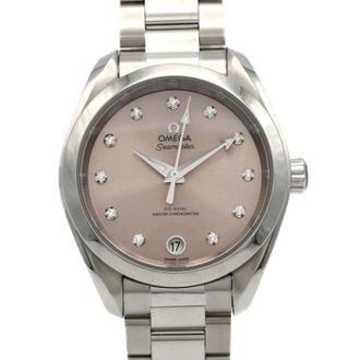 Omega Vintage, unisex, Roze, ONE Size, Pre-owned Vintage Polshorloge