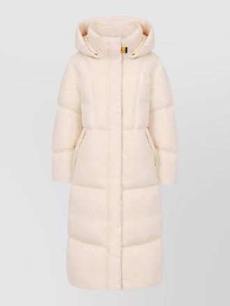 Parajumpers long hooded liu coat quilted pattern