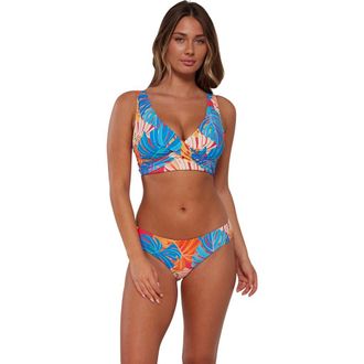 Sunsets Elsie Bikini Swimsuit Top - DD Cup in Zesty Tropicana at Nordstrom, Size 38