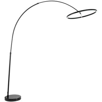 Lucande L&aacute;mpara De Pie virvera En Negro Aluminio - Lucande