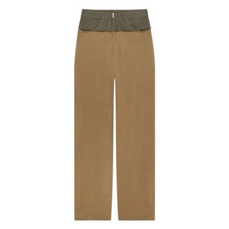 Givenchy Heren, Broeken, Bruin, Maat: W27 Denim