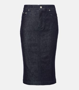 Dolce & Gabbana Denim midi skirt