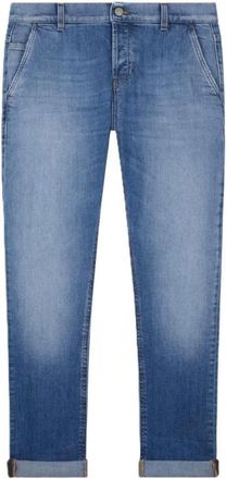 Dondup Heren, Jeans, Blauw, Maat: W30 Denim