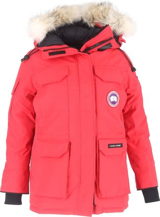 Canada Goose Pre-owned Womens Expedition Parka Fusion Fit in Red - Size X-Small