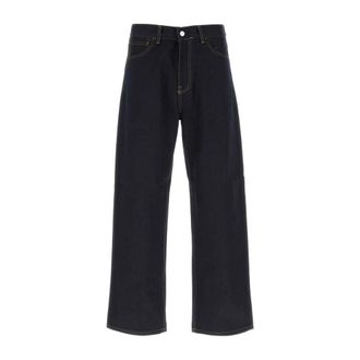 Carhartt Work in Progress Heren, Jeans, Blauw, Maat: W34 Katoen