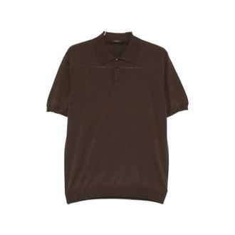 Zanone Buttoned Polo Shirt