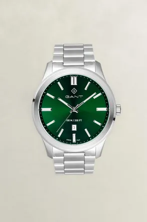 GANT Men Bridgeton Watch (ONE SIZE) TARTAN GREEN