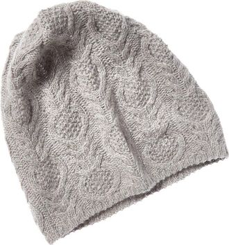 Portolano Slouchy Wool & Cashmere-Blend Beanie