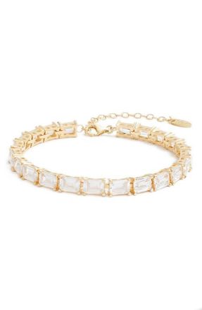 SHYMI Tennis Bracelet in Gold at Nordstrom