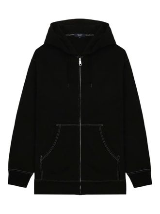 Comme Des Garçons contrast-stitching hoodie - Black