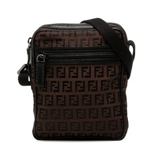 Fendi Pre-owned Fendi Zucchino Canvas Crossbody Ladies 2220 8BT098 JQ5 068