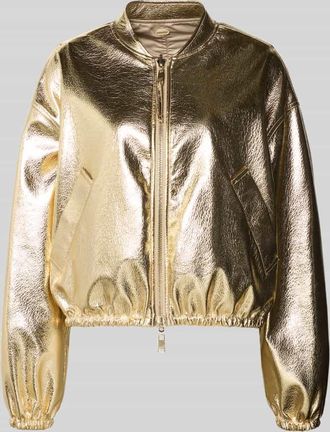 Beaumont Amsterdam Jacke im Metallic-Look Modell SAMMY in Gold, Gr&ouml;&szlig;e 34