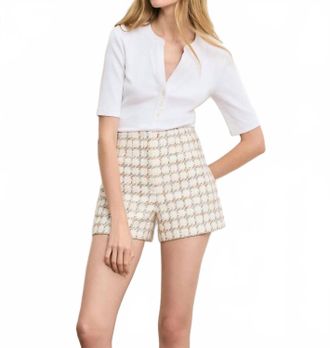 Veronica Beard Reubian Top In White