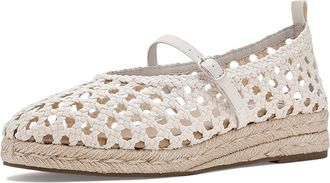 Mia MLE-Ela Womens Flat Shoes Bone : 8.5 M, Faux Leather