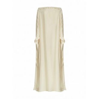 Taller Marmo Mila Kaftan - female - Taller Marmo - Ponchos - White - ONE SIZE - Jackets