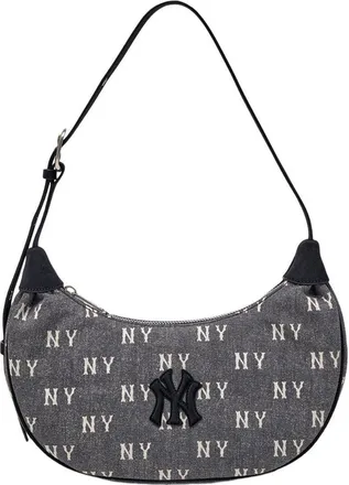 MLB Shoulder Bag Monogram New York Yankees Black 3ABQMV55N-50CGS