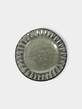 Mervyn Gers Ceramics Paper Hand-Glazed Ceramic Salad / Dessert Plates - 7.5in/19cm (Set of 6)