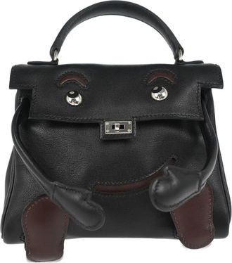 Hermès Borsa a mano Kelly Doll 2000 - Nero