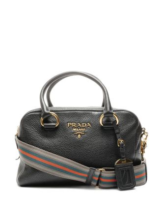 Prada 2015-2025 leather tote bag - Zwart