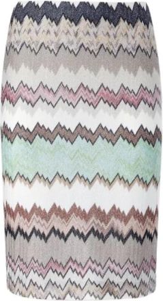 Missoni Midi Rok - Dames - Midirokken - Veelkleurig - L - Rokken