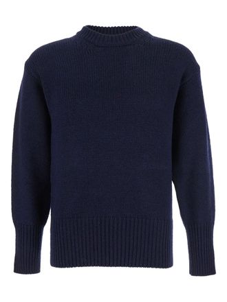 KANGRA crew-neck sweater - Blue