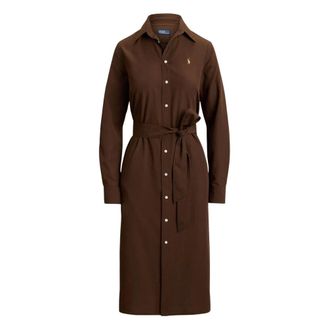 Ralph Lauren Shirt Dresses, female, Brown, Size: 2XS Dress with belt