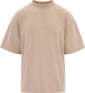 Axel Arigato Dark Beige Solid T-Shirt