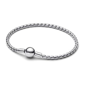 Pandora Ladies Round Clasp Wing Chain Bracelet, Size 16 cm