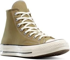Converse Gender Inclusive Chuck Taylor All Star 70 High Top Sneaker in Swamp Core/Egret/Black at Nordstrom Rack, Size 12.5 Womens / 11.5 Mens