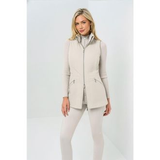 Anatomie Delaney Travel Vest in Stone at Nordstrom, Size X-Small