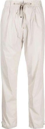 Herno Gray Elastane Casual Womens Pants