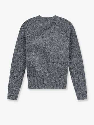 Aspesi Virgin Wool Cable Knit Sweater - Gray