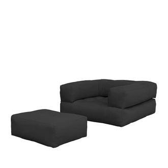 Karup Design Cube Schlafsessel, 90 x 190 cm, dunkelgrau (734)