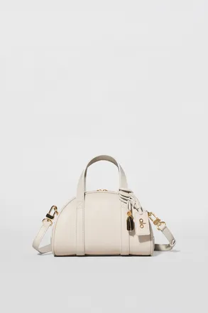 Alo Mini Odyssey Bag in Bone Leather