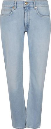 Versace Taylor Fit Denim Jeans - Heren - Slim Fit Jeans - Blauw - W30 - Denim - Jeans