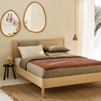 La Redoute Interieurs Gematelasseerd dekbed in katoenfluweel, Paulette