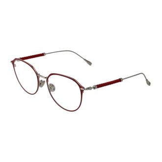 Tod's Rode ronde metalen optische monturen voor vrouwen - Dames - Brillen - Rood - ONE Size - Accessoires