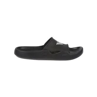 Emporio Armani Sliders, male, Black, Size: 7 US Black Platform Sandals
