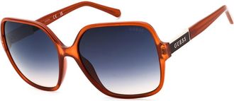 Guess GF00017 47W Womens Sunglasses Brown Size 61