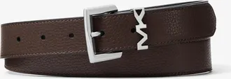 Michael Kors Pebbled Leather Belt