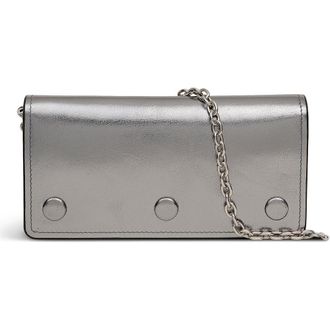 Radley London Chester Row - Metallic Large Bifold Wallet in Silver at Nordstrom