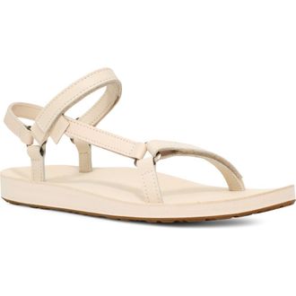 Teva Original Universal Slim Leather Sandal in Birch at Nordstrom Rack, Size 10