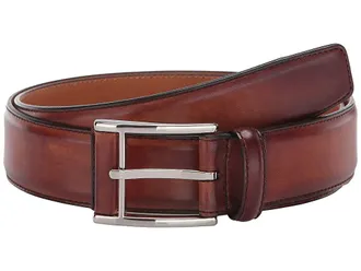 Magnanni Valez Mens Belts Cognac : 32, Leather