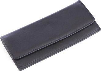 Royce Leather RFID Blocking Leather Clutch Wallet in Black at Nordstrom