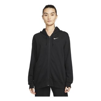 Nike (WMNS) Nike Sportswear Oversized Full-Zip Hoodie Jacket Black DM6416-010