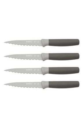 Berghoff INTERNATIONAL Leo Stainless Steel Steak Knife - Set of 4 in Grey at Nordstrom Rack