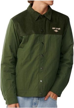 Rip Curl Classic Surf Cord Puffer Jacke Freizeitjacke f&uuml;r Herren | oliv